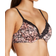 Maidenform Comfy Soft Full Coverage Underwire Bra - Abstract Floral Print/Black