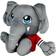 Bleacher Creatures Alabama Crimson Tide AL the Elephant Mascot Kuricha Sitting 8"