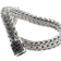 John Hardy Classic Chain Sterling Silver Lava Bracelet with Black Sapphire