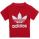 Adidas Toddler's Trefoil Tee - Red/White (H34605)