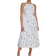 DKNY Halter Midi Dress - Ivory/Black