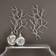 Uttermost Silver Branches Wall Decor 53.3x94cm 2pcs