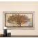 Uttermost Autumn Radiance Sepia Framed Art 56x32"