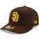 New Era San Diego Padres Authentic Collection On-Field Low Profile 59Fifty Fitted Hat - Brown