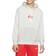 Nike Sportswear Swoosh League French Terry Pullover Hoodie - Grey Heather/Grey Heather/Sail/University Red
