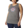 Columbia Bluff Mesa Tank Plus Size Women's - Charcoal Heather/Floral Leafscape