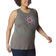 Columbia Bluff Mesa Tank Plus Size Women's - Charcoal Heather/Floral Leafscape