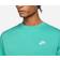 Nike Sportswear Club Fleece Crew Sweater - Washed Teal/White