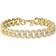 Michael Kors Statement Link Bracelet - Gold/Transparent