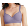 Comfort Revolution Shaping Wireless Smoothing Bra - Amethyst Dot