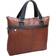 McKlein U Series Eastward Leather Two-Tone Tablet & Laptop Briefcase 15" - Brown