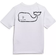 Vineyard Vines Boy's Vintage Whale Pocket Tee - White Cap