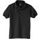 Hanes Kid's Cotton-Blend EcoSmart Jersey Polo - Black (054Y)