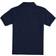 Hanes Kid's Cotton-Blend EcoSmart Jersey Polo - Navy (054Y)