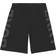 Burberry Logo Print Cotton Shorts - Black