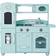 Teamson Kids Little Chef Westchester Retro Kitchen