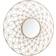 Safavieh Trinda Wall Mirror 31.5x31.5"