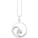 Thomas Sabo Wave Necklace - Silver/Transparent