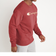 Champion Powerblend Fleece Crew Script Logo - Redwood Red