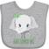 Inktastic Gigi Loves Me-Cute Elephant Infant Bib