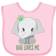 Inktastic Gigi Loves Me-Cute Elephant Infant Bib