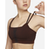 Nike Yoga Dri-Fit ADV Indy Light-Support Seamless Non-Padded Sports Bra - Oxen Brown/Black/Iron Grey