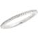 Monica Vinader Skinny Eternity Ring - Silver/Diamonds