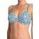 Warner's This is Not A Bra Underwire Bra - Icy Morn Striped Flora Print