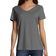 Hanes Women's Perfect-T Short Sleeve V-Neck T-Shirt - Smoke Grey