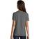 Hanes Women's Perfect-T Short Sleeve V-Neck T-Shirt - Smoke Grey