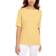 Karen Scott Boat-Neck Top - Citron Aura