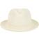 Bailey Tate Braided Fedora Cap - Off White