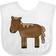 Inktastic Horse Infant Bib Unisex