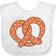 Inktastic Pretzel Infant Bib Unisex