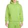 Nike Sportswear Club Fleece Pullover Hoodie - Vivid Green/Vivid Green/White