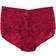 Hanky Panky Retro Lace V-Kini Briefs - Cranberry