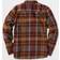 Volcom Caden Plaid Long Sleeve Shirt - Port