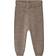 Little Jalo Baby's Knitted Pants - Wood Brown