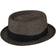 Bailey Waits Braided Pork Pie Bucket Hat - Midnight Brown