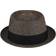 Bailey Waits Braided Pork Pie Bucket Hat - Midnight Brown