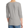 Hanes Women's Stretch Cotton Raglan Sleeve Tee - Grey Heather