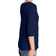 Hanes Women's Stretch Cotton Raglan Sleeve Tee - Navy