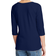 Hanes Women's Stretch Cotton Raglan Sleeve Tee - Navy