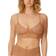 Hanky Panky V-Neck Retro Lace Bralette - Sun-Tan