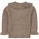 Little Jalo Flounce Knit Cardigan - Wood Brown