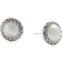 John Hardy Stud Earring - Silver/Pearl