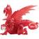 Bepuzzled 3D Crystal Puzzle Dragon 56 Pieces Red