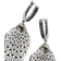 John Hardy Radial Drop Earring - Silver/Black