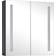 vidaXL Armoire De Salle De Bain À Miroir LED 60 x 14 x 62 cm