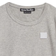 Acne Studios Kid's Mini Nash Face Patch T-shirt - Light Grey Melange